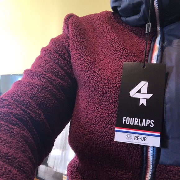 FOUR LAPS SHERPA JACKET (OVERSIZED) - Picture 9 of 9